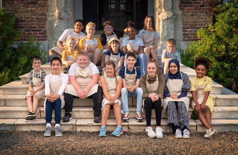 Junior Bake Off 2024 Contestants Row Atlante